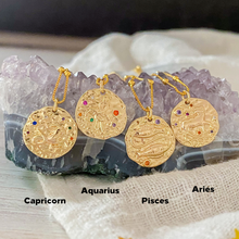 Load image into Gallery viewer, Zodiac Queen Set (necklace, bracelet, earrings)