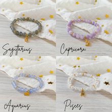 Load image into Gallery viewer, Zodiac Queen Set (necklace, bracelet, earrings)