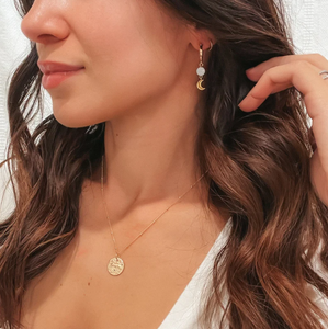 Libra Gemstone Earrings