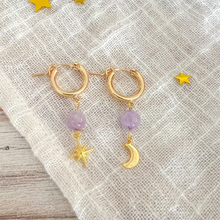 Load image into Gallery viewer, Capricorn Gemstone Earrings