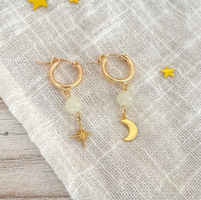Load image into Gallery viewer, Gemini Gemstone Earrings