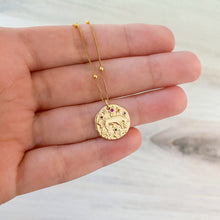 Load image into Gallery viewer, Zodiac Coin Necklace