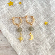 Load image into Gallery viewer, Sagittarius Gemstone Earrings