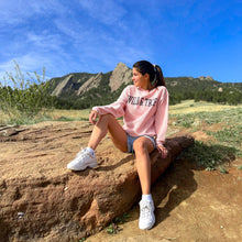 Load image into Gallery viewer, LIMITED EDITION Signature Corded Crew - Blush Pink