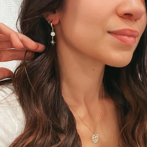 Zodiac Gemstone Earrings